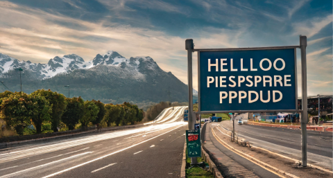 Broken texts, logo, and fonts