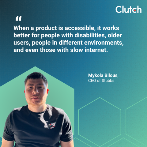  Mykola Bilous, CEO of Stubbs