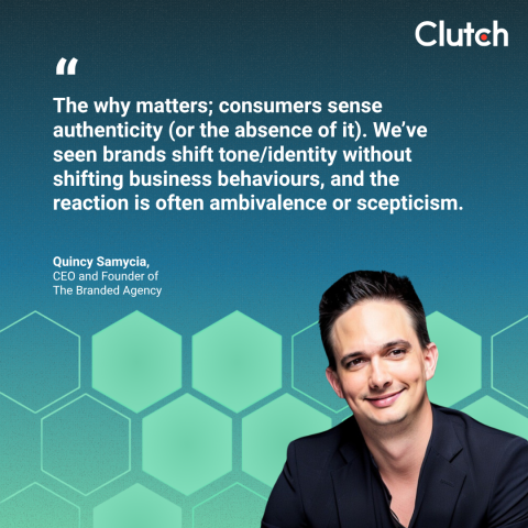 Quincy Samycia, CEO and Founder of The Branded Agency