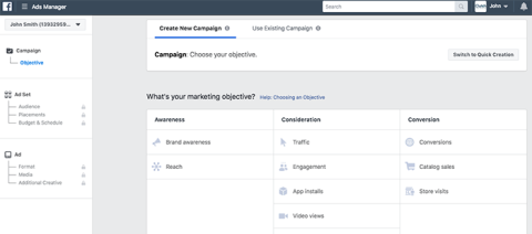 Facebook Ad Targets