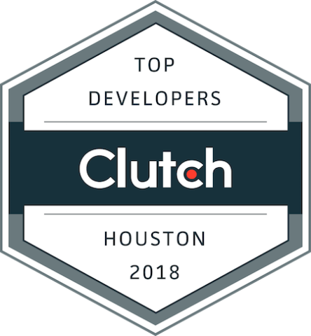 badge for top development companies in houston