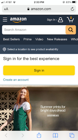 Hamburger Menu Example