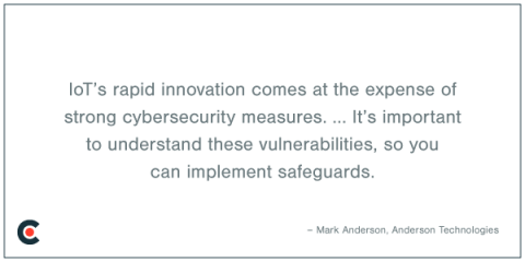 IoT's rapid growth comes with security risks