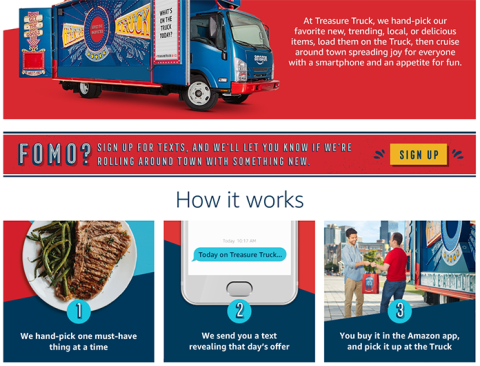 Amazon Treasure Truck