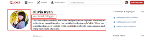 Quora Profile