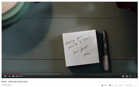 Storytelling video screenshot