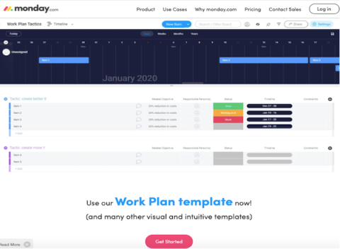Use your Workplate template now