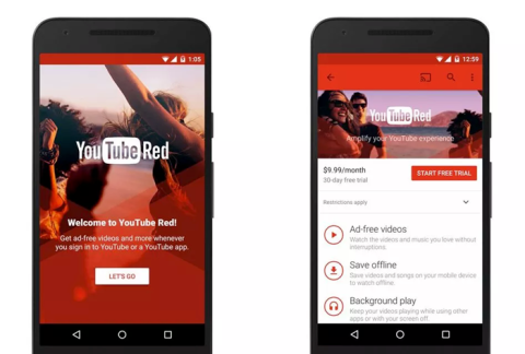 offer of free trial to encourage users to pay for app over time
