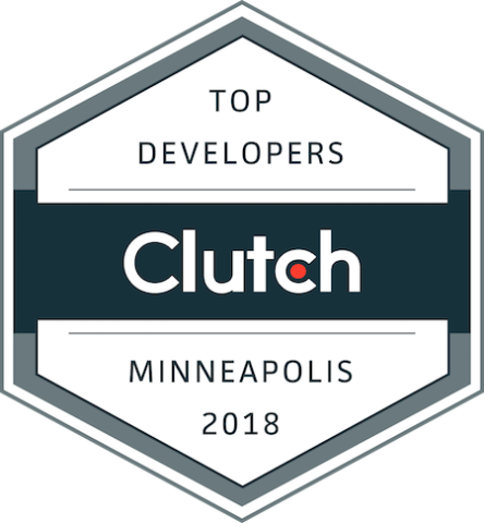 badge for top development companies in minneapolis in 2018