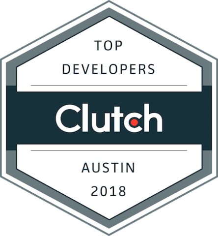 badge for top development companies in austin, texas