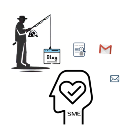 content teams must make sure they get the insight they need from SMEs through interviews and by asking the right questions