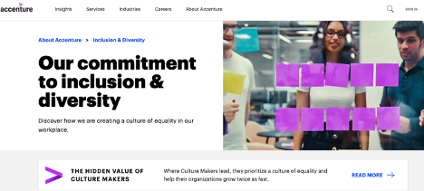 accenture diversity initiative