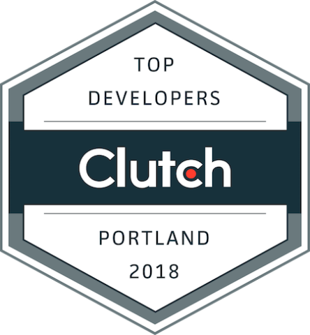 badge for top development companies in portland, oregon