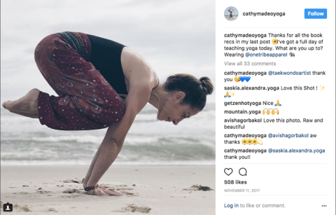 One Tribe Apparel's Instagram account