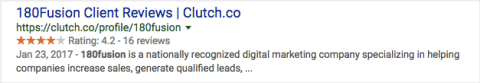 Schema markup makes business reviews show up in SERPs