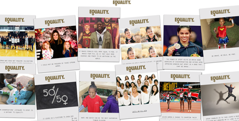 Nike Equality mosaic