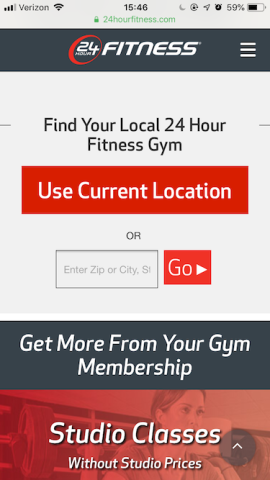 24 hour fitness design