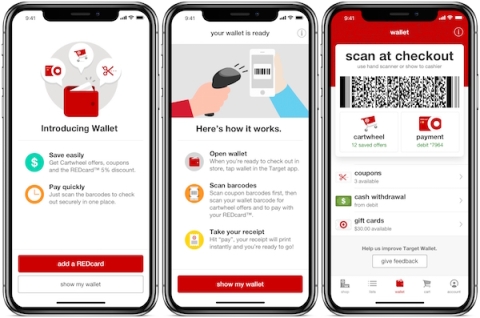 target wallet app