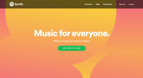 spotify call to action