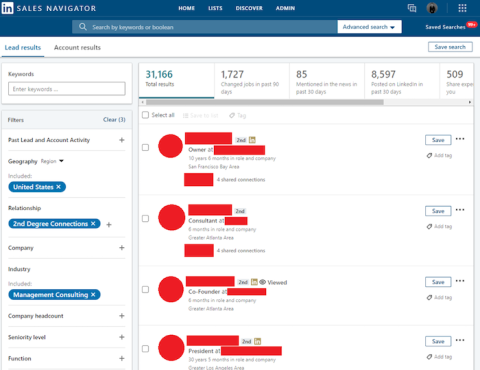LinkedIn Sales Navigator
