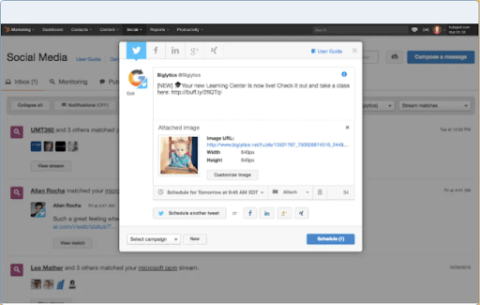 HubSpot for Social Media