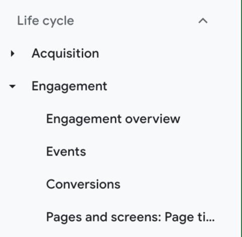 google analytics four