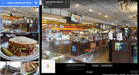 Google Maps listing photos
