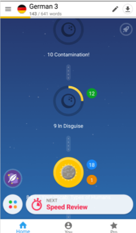 Memrise uses a design for interruption approach