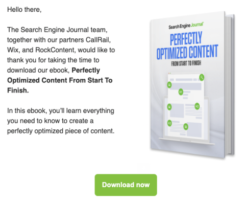 example of a company using gated content as a lead generation magnet