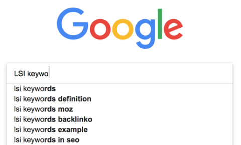 Google Autocomplete Screenshot