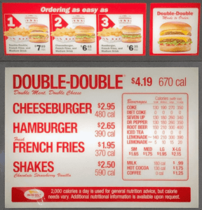 In N Out Reverse Positioning Example