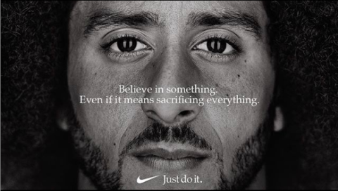Former NFL Quarterback Colin Kaepernick was the narrator in Nike's 2018 