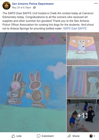 SAPD Facebook post 2