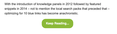 example of a CTA in email lead generation efforts