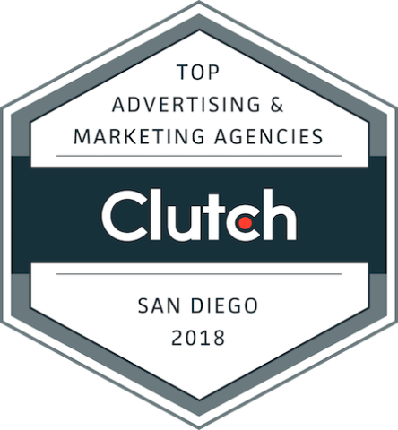 badge for top marketing and advertising companies in San Diego