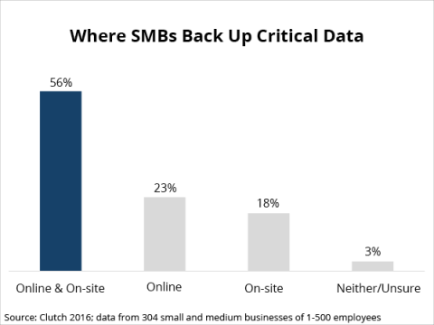 storage of mission critical data online versus on-premise