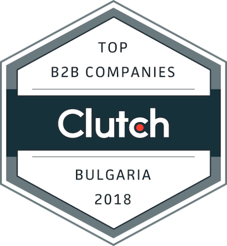 badge for top business service providers in Bulgaria in 2018