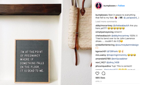 Bump Boxes Instagram post