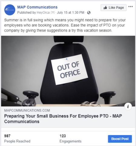 MAP Communications engage with customers by creating valuable content that addresses their customers' needs.