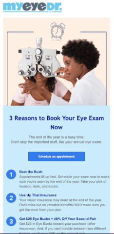 Color in Emails Example