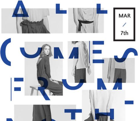 Designers will experiment with cropped typography in 2019. 