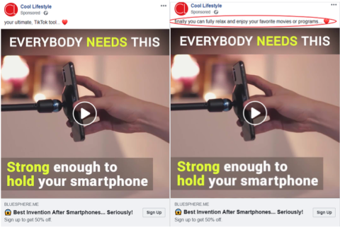 Facebook different titles