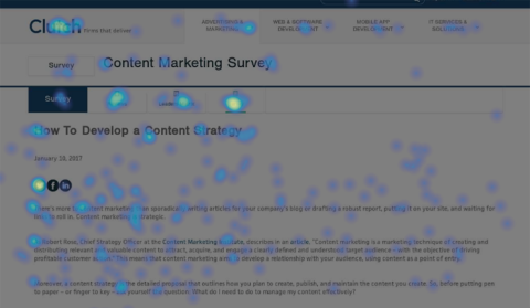 Hotjar allows you to see where your website users are mousing.