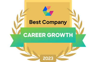 Clutch received a 2022 Comparably award for best career growth opportunities.