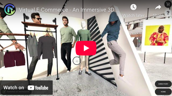 refresh advertising gathering shops