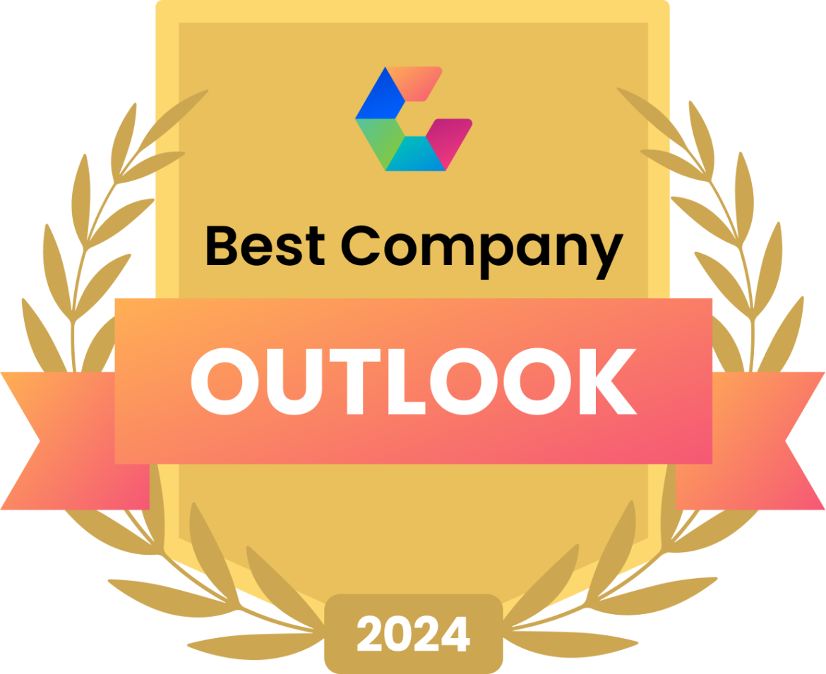 Clutch received a 2023 Comparably award for best company outlook.