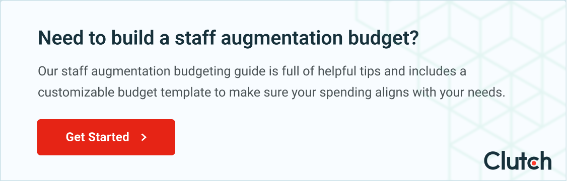 Need to build a staff augmentation budget? Get started here