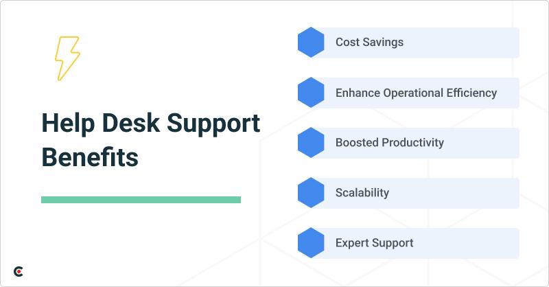 Benefits of help desk support services