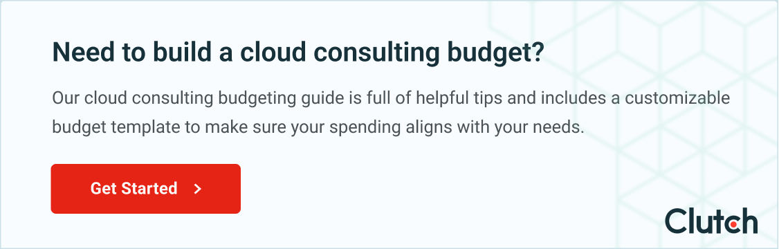 Need to build a cloud consulting budget? get started here