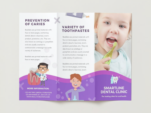 dentist pamphlet exmpale